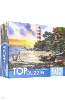 TOPpuzzle-500 "Вечерний маяк" (ХТП 500-6821)