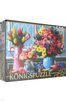 Puzzle-500 "Яркие букеты" (ХК 500-6313)