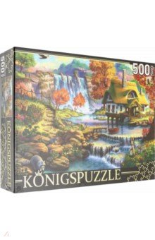 Puzzle-500 "Домик у водопада" (ХК 500-6316)