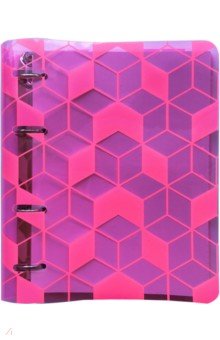 Тетрадь общая на кольцах "Fantastic" (120 листов, 173 х 212 мм, клетка, розовая) (N1705/pink)