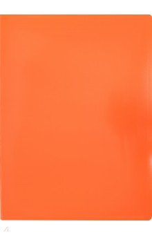 Папка с зажимом А 4 "Neon"+карман, оранжевая (DNE07 С OR)