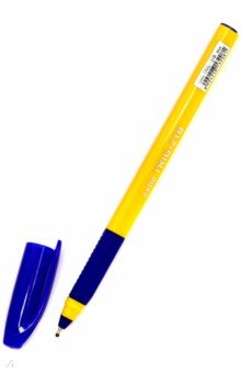 Ручка шариковая одноразовая 0. 7 мм "TRIMATE GRIP" синяя (TRIG-21B)