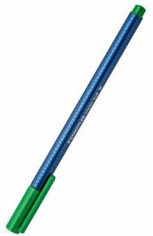 Шариковая ручка "Triplus Ball M" (0, 5 мм, зеленый) (437M-5)