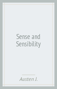 Sense and Sensibility
