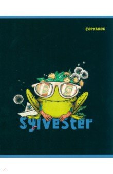 Тетрадь Сильвестр, 48 листов, клетка, в ассортименте Тетрадь Сильвестр, 48 листов, клетка, в ассортименте