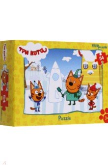 Puzzle-54 Три кота - 1, в ассортименте Puzzle-54 Три кота - 1, в ассортименте