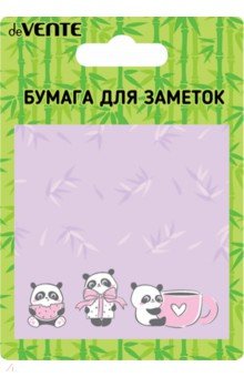 Клейкая бумага для заметок Panda, 30 листов, в ассортименте Клейкая бумага для заметок Panda, 30 листов, в ассортименте