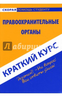 Краткий курс: Правоохранительные органы - Ирина Чернышова
