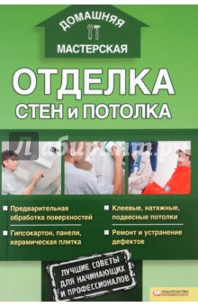 Отделка стен и потолка изображение обложки