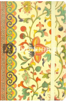 Записная книжка Цветной орнамент А6, на резинке (48382). Год