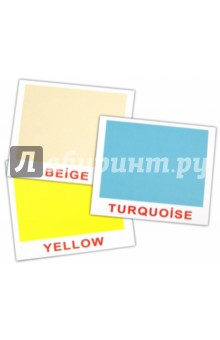 Комплект карточек мини на английском языке Colors 8х10 см - Носова, Епанова