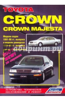 Toyota Crown, Crown Majesta. Модели седан 1991-1996 гг. выпуска и модели универсал 1991-1999 гг.