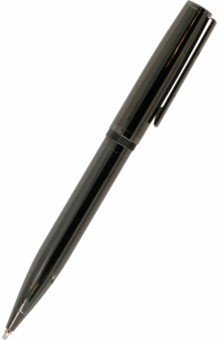 Ручка шариковая автоматическая Boston, синяя, цвет корпуса черный, в футляре, 0.7 мм Bruno Visconti