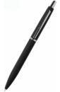 Обложка Ручка шариковая автоматическая San Remo, синяя, цвет корпуса черный, в футляре