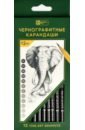 Обложка Набор чернографитных карандашей Слон, 12 штук