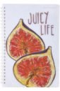 Обложка Тетрадь Juicy Life. Инжир, 60 листов, клетка