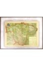 Карта-ретро Уфимской губернии на 1902 год настенная карта республики чувашия 139 х 115 см с подвесом