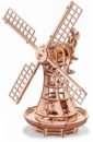 Обложка Сборная модель деревянная 3D Ветряная мельница механическая