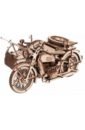 Обложка Конструктор из дерева Мотоцикл с коляской