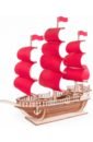 Обложка Сборная модель из дерева Корабль Ламар
