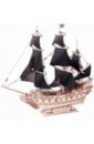 Обложка Сборная модель из дерева Пиратский корабль Черное Сердце