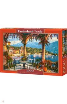 Puzzle-1000. Средиземноморская веранда Castorland