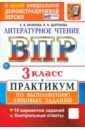 ВПР. Литературное чтение. 3 класс. Практикум по выполнению типовых заданий. 10 вариантов. ФГОС - Волкова Елена Васильевна, Дьячкова Лариса Вячеславовна