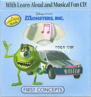 Monsters, Inc (6 книг + CD)