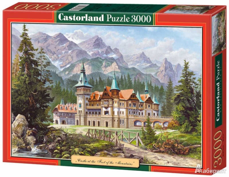 Иллюстрация 2 из 11 для Puzzle-3000. Замок у подножия гор (С-300099) | Лабиринт - игрушки. Источник: Лабиринт