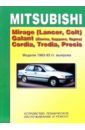 Mitsubishi Mirage, Galant, Cordia, Tredia, Precis (черно-белые схемы) mitsubishi galant legnum aspire