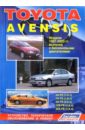 цена Toyota Avensis. Модели 1997-2003 годов выпуска (черно-белые схемы)