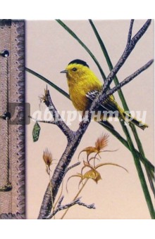 Ежедневник недатированный: Малая желтая птица (Е160105).