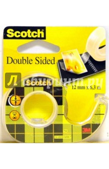 Scotch Double Sided 136D-EEME 12mmх6.3m (двусторонний).