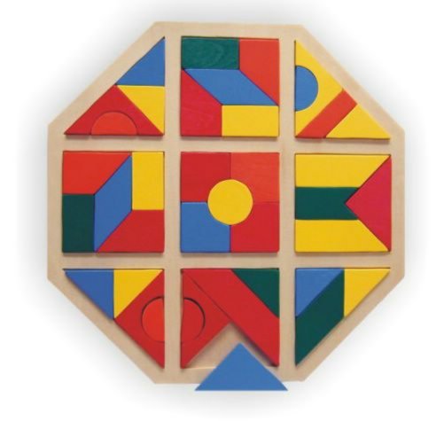 Иллюстрация 1 из 8 для Развивающая деревянная игра "Восьмиугольник" (D157) | Лабиринт - игрушки. Источник: Лабиринт