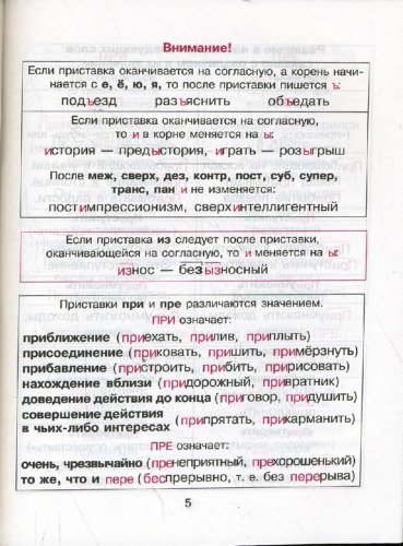 Правила русского языка 1 класс в таблицах и схемах распечатать