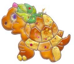 Иллюстрация 1 из 3 для Витраж малый: Черепаха | Лабиринт - игрушки. Источник: Лабиринт
