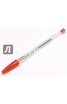 Ручка шариковая Crystal (красная) (SF981).