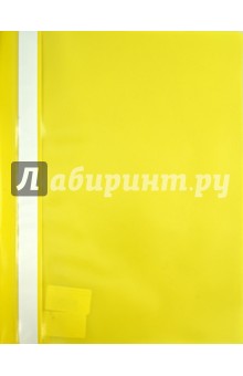 Папка-скоросшиватель А4 желтая.