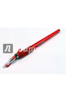 Ручка шариковая красный корпус (ГЛИ417 3D-BP0102-R).