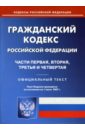 Гражданский кодекс Российской Федерации: Части первая, вторая, третья и четвертая кадровик сборник по состоянию на 1 апреля 2007 года