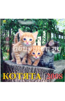 Календарь 2008 Котята (70702).