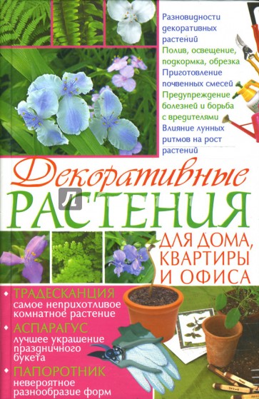 Декоративные растения для дома, квартиры и офиса
