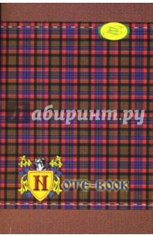 Записная книжка А6 48 листов Шотландка (22058).