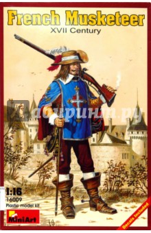 16009 Французский мушкетер XVII века.