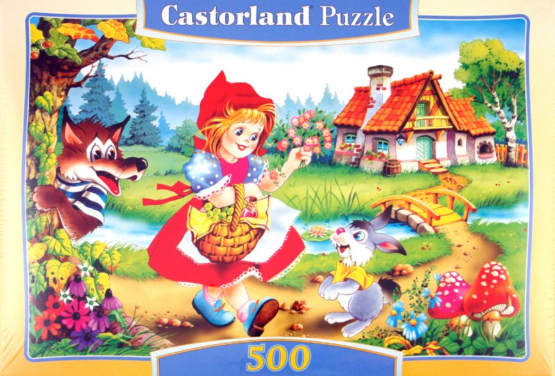 Иллюстрация 1 из 6 для Puzzle-500. Красная Шапочка (В-50680) | Лабиринт - игрушки. Источник: Лабиринт