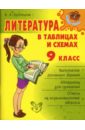 Крутецкая Валентина Альбертовна Литература в таблицах и схемах. 9 класс. крутецкая в русская литература в таблицах и схемах