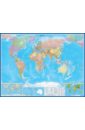 Карта Мир (КН 05) мир зоогеографическая карта 1100х1000мм