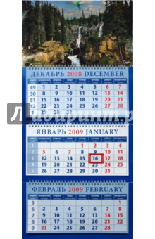 Календарь 2009 Водопад (16810).