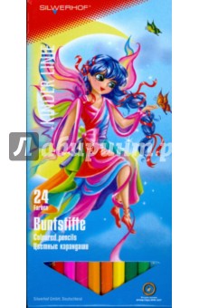 Карандаши Fairies 24 цвета (132425-01).