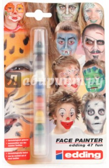 Грим-маркеры для детей 7 цветов Face Painter в блистере (47).